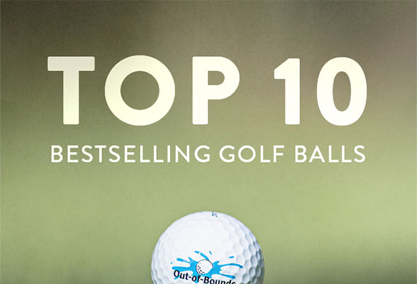 Topp 10 mest köpta golfbollarna 2023!