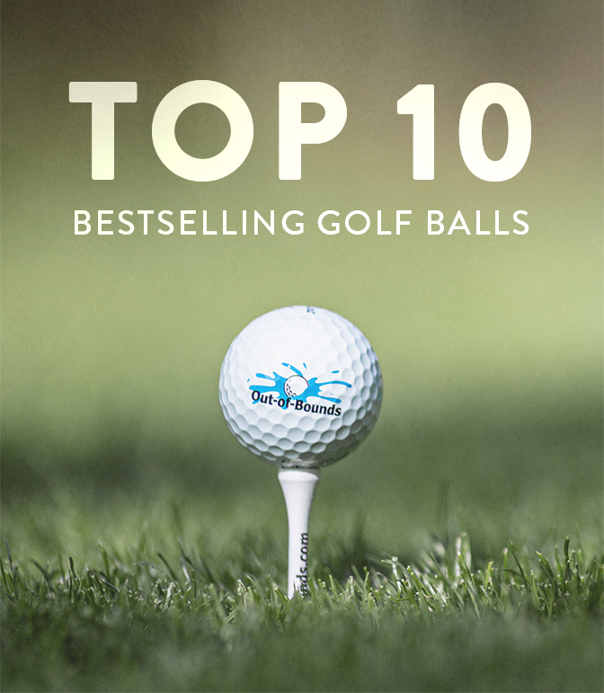 Top0 10 mest köpta golfbollar 2023