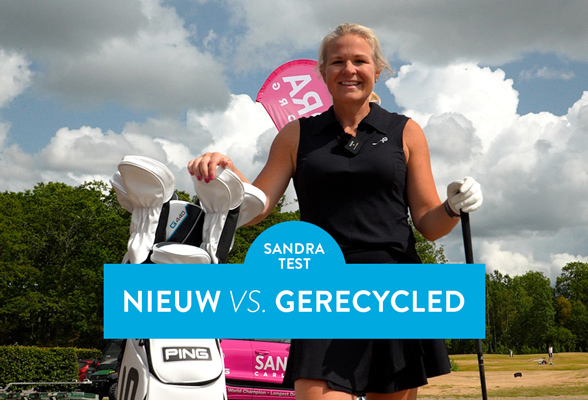 Nieuwe of gerecyclede Pro V1x? Sandra Carlborg test het verschil
