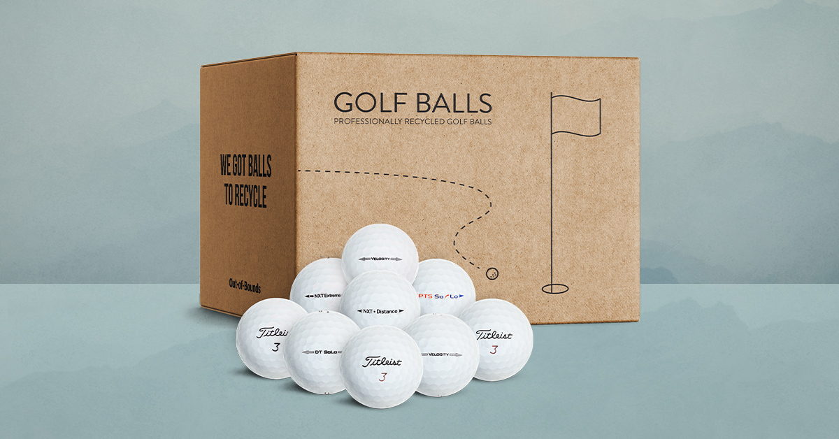 50-pack golfbollar från Titleist
