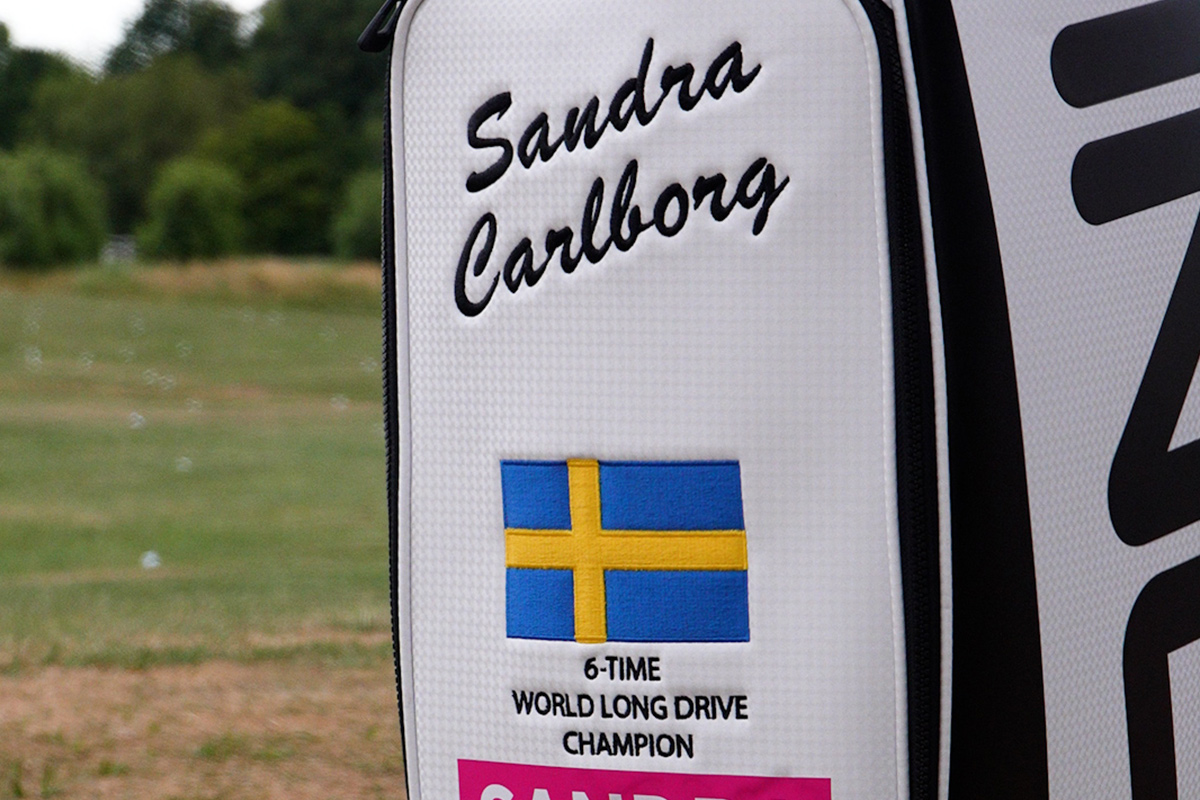 Sandra Carlborg golfbag