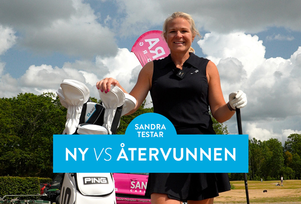 Ny eller �tervunnen Pro V1x? Sandra Carlborg testar skillnaden