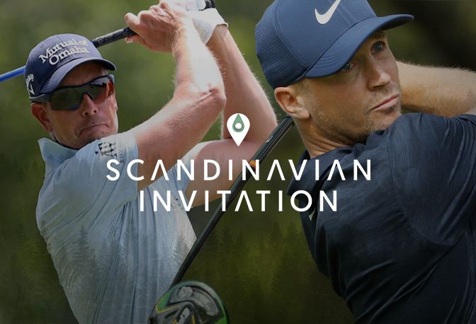 Henrik Stenson och Alex Norén - Scandinavian Invitation