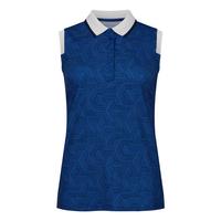 W Deni Sleeveless Poloshirt