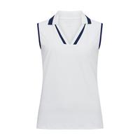 W Essential Sleeveless Poloshirt